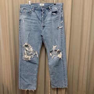 Citizens Of Humanity Light Blue Distressed Jeans